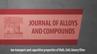 Ion transport and capacitive properties of RuO2-SnO2 binary films