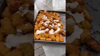 Картофельные чипсы с начинкой #LoadedTaterTots #richardeats