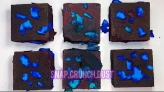 Flacky Buttery Dusty Dyed BSN Gym Chalk Asmr @snap_crunch_dust