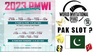 FINNALY TEAM I8 IN PMWI 2023 😍 ? No Regional Champion Team in PMWI ? PMWI ROAD MAP 2023 FULL EXPLAIN