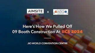 9 Booth Design & Construction at IICS 2024 | Cargo Exhibition | Freight & Logistics Booth Designs