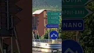 llegando a Mugnano del Cardinae para visitar a Santa Filomena