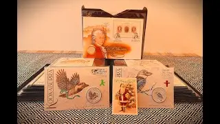 Обзор на полный альбом, собранный за 2 года - Монеты, КПД, открытки, марки, жетоны-много интересного