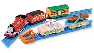 【Takara TOMY Plarail】Thomas & Friends Amusement freight car set and James JAPAN 00004 en