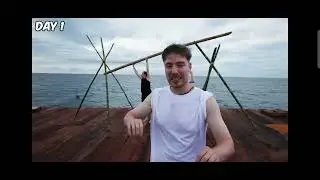 Mr. Beast in Middle of Sea