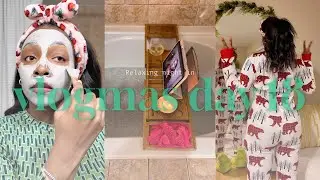 Relaxing Night In 🌙 Self-Care Routine | Vlogmas Day 18 🎄✨