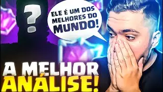 ANALISEI o MELHOR JOGADOR de CLASH ROYALE da HISTÓRIA!
