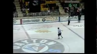 Dayton Gems Hockey 2 25 12  vs Arizona Sundogs. Winning  Shoot out Highlights
