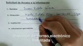 C&oacute;mo presentar una solicitud de informaci&oacute;n