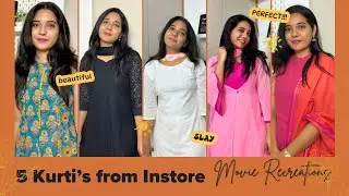 Movie recreation outfits from INSTORE| Quality Worth the hype?