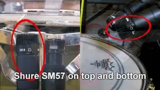 Shure SM57 vs. Nady SP-5 - Snare Test