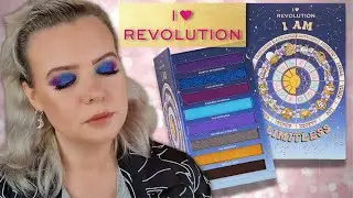I HEART REVOLUTION AFFIRMATION I AM LIMITLESS Eyeshadow Palette Review & Swatches | Clare Walch