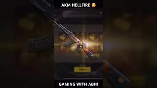 Hellfire akm crate opening luck | hellfire akm in guaranteed reward #battlegroundsmobile #crateopen