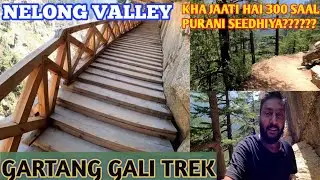 GARTANG GALI TREK IN NELONG VALLEY UTTARKASHI | WOODEN BRIDGE IN UTHERKHAND 2022