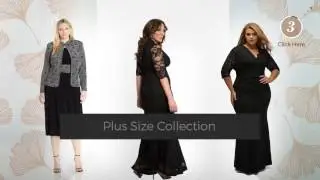 Top 8 Elegant, Plus Size, Black Gown Style Dresses