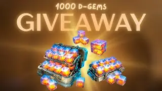 РОЗЫГРЫШ 1000 D-GEM🔥 ДЛЯ БОЛЕЕ 1000 ПОДПИСЧИКОВ | War Robots