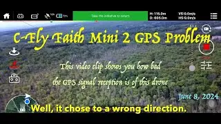 Ｃ- Fly Faith Mini 2 GPS Problem