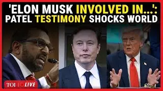 Elon Musk Involved In Epstein Killing? Kash Patel Drops BIG BOMBSHELL; Musk Names In Files...