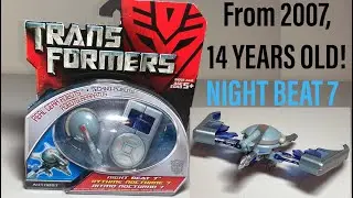 Transformers *REAL GEAR ROBOTS* : Night Beat 7 Unboxing/Tutorial