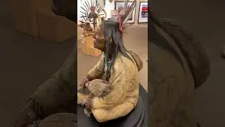 Prayer Chant by Star Liana York #art #sculpture #staryork #starlianayork #santafeart #santafegallery