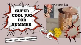 Indha summer ku Copper jug🏺 water | Hydrate yourself with healthy way | Copper jug