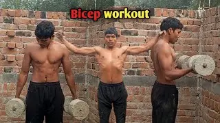 Bicep workout with doumble ( home workout) 