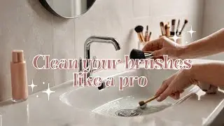 CLEAN Your Makeup Brushes LIKE A PRO in 5 Minutes!