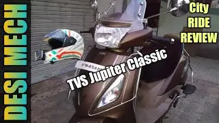 TVS Jupiter Classic :: City Ride Review :: Hindi