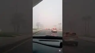 Al Khobar Disappeared in Heavy Fog 🌫️