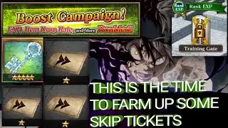 Skip Ticket Farming Guide | Black Clover: Phantom Knights