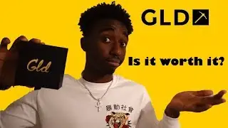 GLD SHOP JEWELRY UNBOXING AND FIRST IMPRESSION | WHITE GOLD TENNIS NECKLACE + ANKH