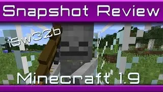 Minecraft Snapshot Full Review: 15w32b - Minecraft 1.9 - Hide from Mobs