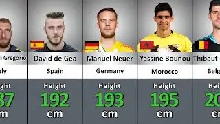 Famous Goalkeepers REAL HEIGHT | True Stats 2025