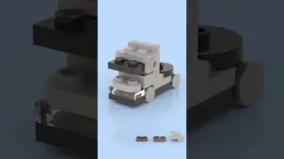 LEGO Nano Volvo FH Truck 🏗️🚚 The Smallest Big Rig on the Road! 🌍🔧 #lego
