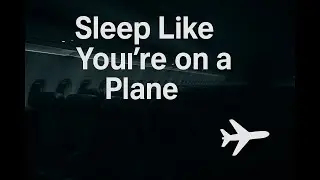 Airplane Cabin White Noise ✈️ | Relaxing Jet Engine Sound for Sleep, Focus & Deep Relaxation