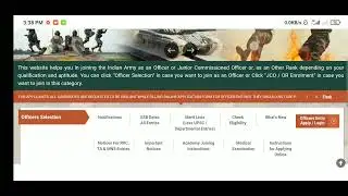 SSC TECH 62 MEN, how to select SSB Interview Dates and check shortlisting status.