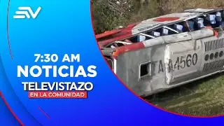 Chimborazo: Bus cay&oacute; por un barranco hubo 9 fallecidos y 12 heridos | Televistazo | Ecuavisa