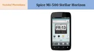 Spice Mi-500 Stellar Horizon, features spec