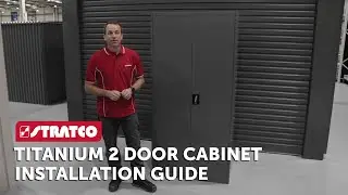 Stratco Titanium 2 Door Cabinet | Installation Guide