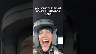 Never be ashamed of being a fangirl 🫶🏼 #f1 #f1fangirl #formula1fans