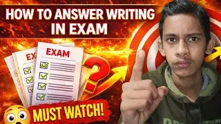 How to Write Perfect Answers in Exam | Best Answer Writing Technique| #class10 #motivation 