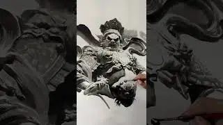 🖤 Ink Painting | Different Heights &mdash; What You Can&rsquo;t See, You Can&rsquo;t Understand#art #painting #drawing