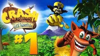 Crash Bandicoot: The Huge Adventure - Part 1 - ВСЕМИРНАЯ ДВУХМЕРНОСТЬ [JMP]