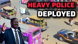 💥 Breaking News: Police Swiftly Restore Order in Nairobi&rsquo;s Central Business District.