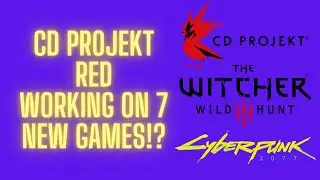 CDPR News - New Cyberpunk, Witcher and even a brand new IP game!