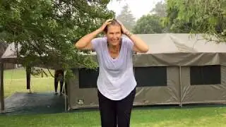 Setting up our tent in pouring rain 🌧