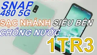 Đ&aacute;nh gi&aacute; Sharp Aquos Wish mua shopee 1tr3: SNAP 480 5G, ESIM, CHỐNG NƯỚC, SẠC NH&Aacute;NH...