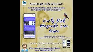 EARLY BIRD MAGANDA LIVE | MISSION BASE