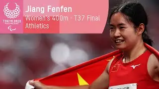 Elation for China as last second victory! 🇨🇳 | Women's 400m - T37 Final| Tokyo 2020 Paralympic Games