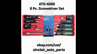 ATD-62658 Pc. Screwdriver Set #Sinclairautoparts #ATDTools #Smallbusiness